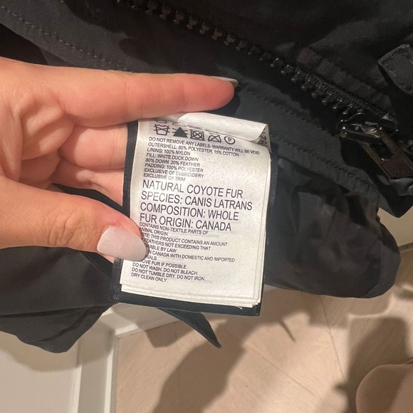 Women's Canada Goose Rossclair Parka Fusion Fit Size S - Picture 7 of 7